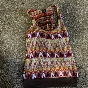 Eye candy tanktop with tie action in the back